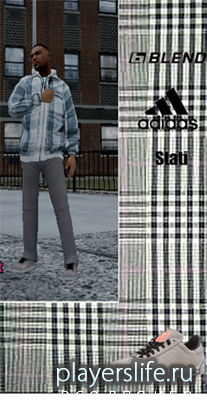 Костюм Blend, Adidas для GTA 4