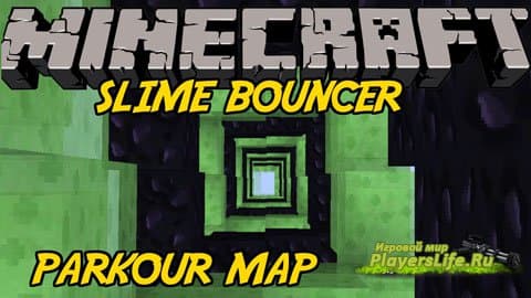 Карта Bouncer Speed Slime для Minecraft
