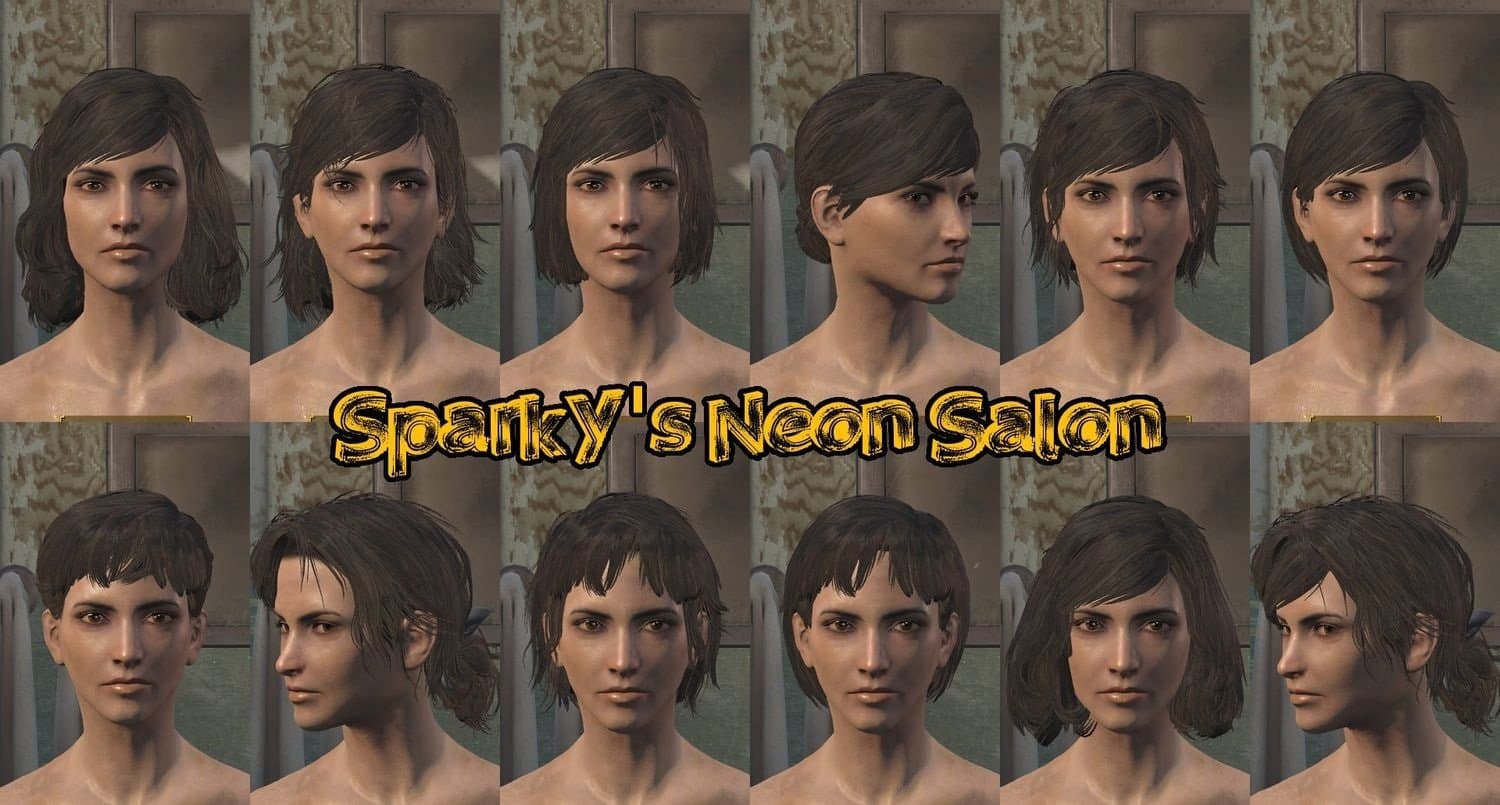 One hair fallout 4 фото 28