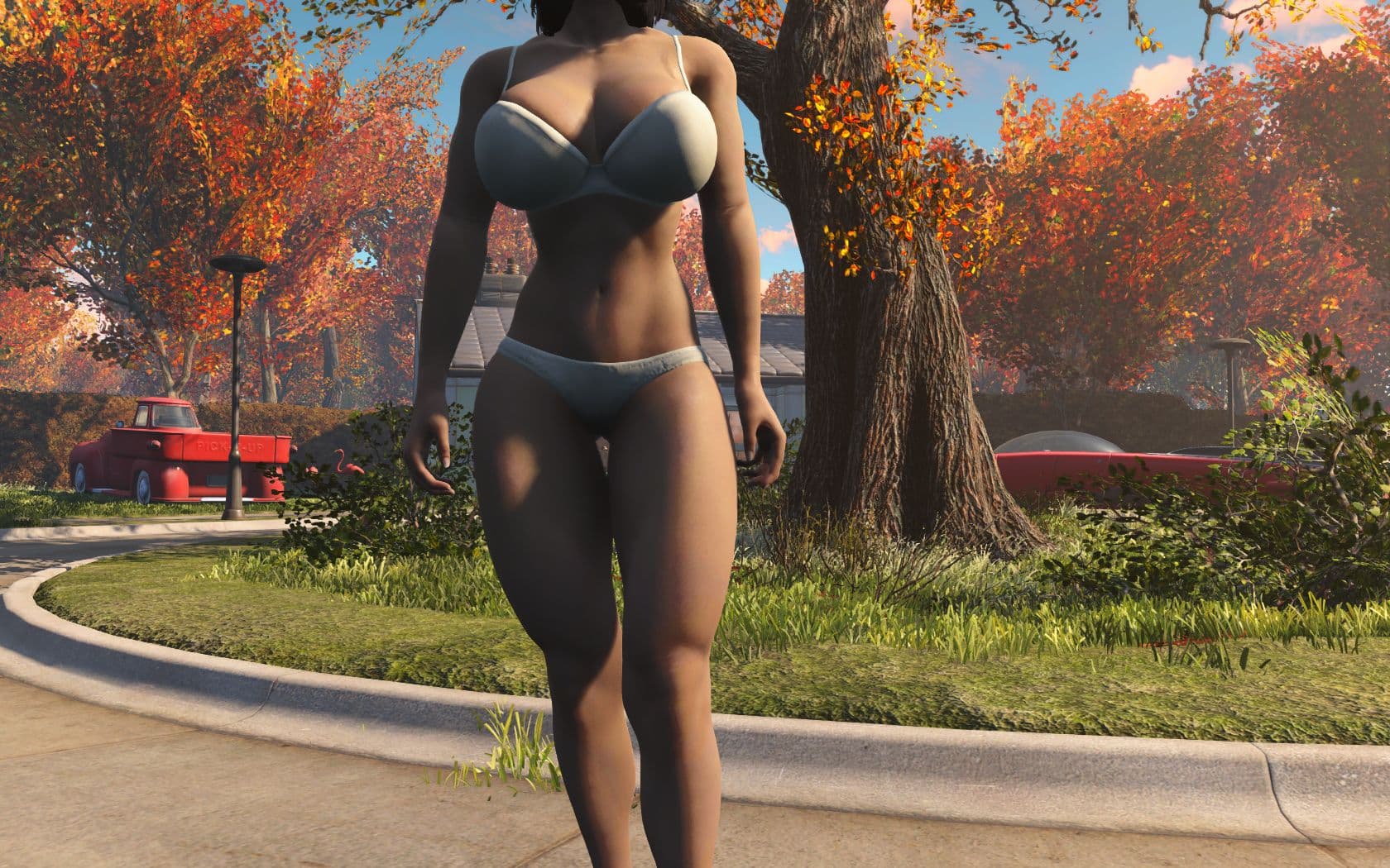 Fallout 4 ретекстуры тела фото 8