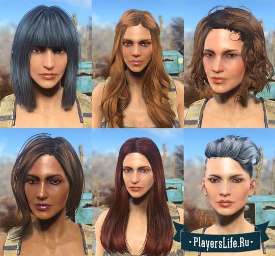 Новые прически для девушек и мужчин для Fallout 4