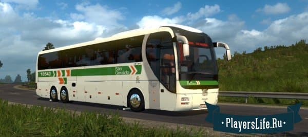Автобус Man Lion’s Coach для Euro Truck Simulator 2