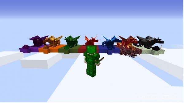 Мод Realm of The Dragons (ROTD) для Minecraft